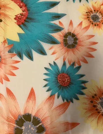 Esarfa Zara, floral print