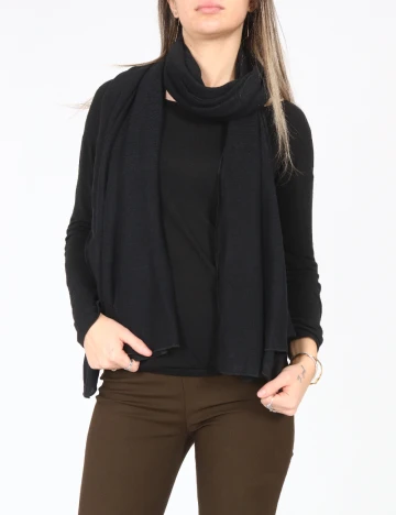 Esarfa Zara, negru Negru