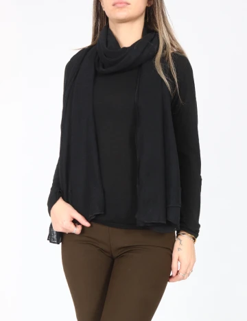 Esarfa Zara, negru Negru