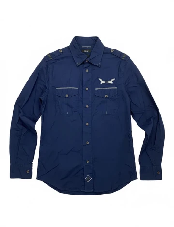 Camasa Zara, bleumarin Albastru