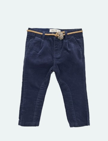 
						Pantaloni Zara, bleumarin