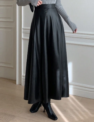 Fusta Dazy, negru Negru