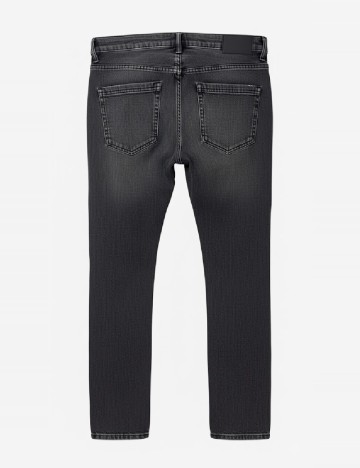 Blugi Bershka, gri inchis