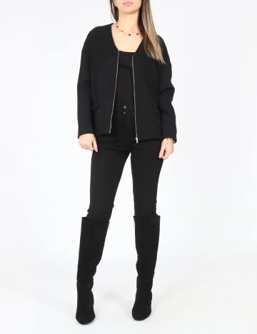 Jacheta Zara, negru Negru