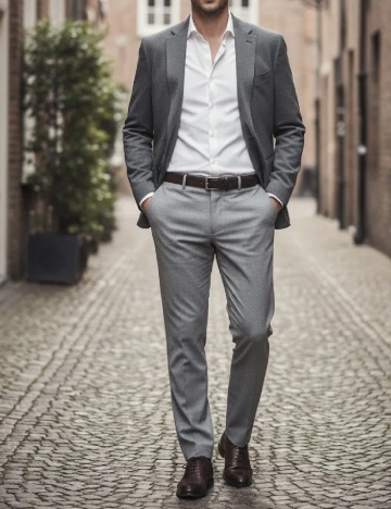 Pantaloni Zara, gri Gri