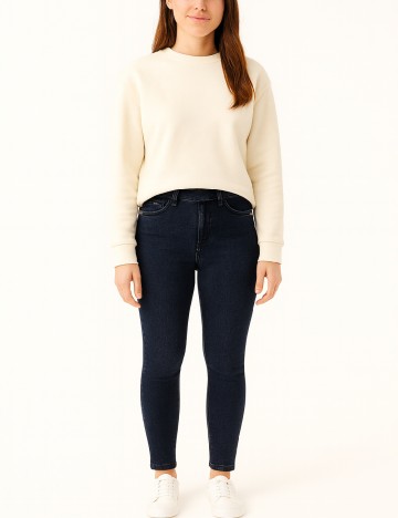 
						Pantaloni Pull&Bear, bleumarin