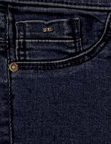 Pantaloni Pull&Bear, bleumarin Albastru