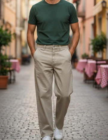 Blugi Zara, bej Crem