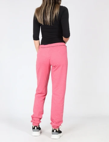 Pantaloni Bershka, roz Roz
