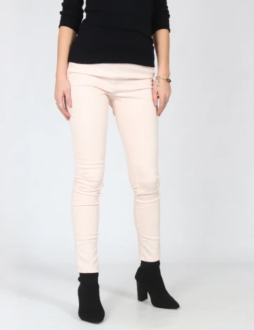 Pantaloni Bershka, roz pal Roz
