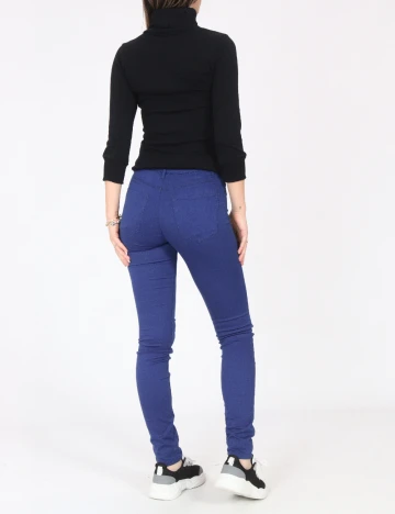 Blugi Bershka, albastru Albastru