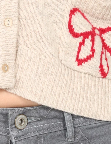 Cardigan Zara, crem Crem