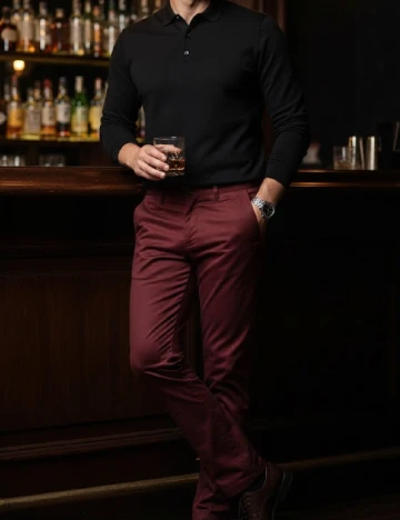 Pantaloni Zara, visiniu Rosu