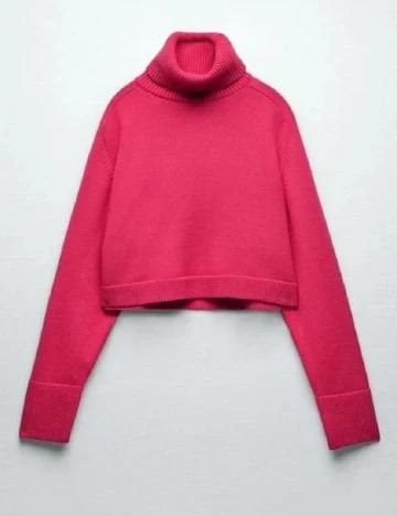 Pulover Zara, roz Roz