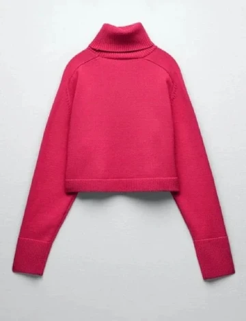 Pulover Zara, roz Roz