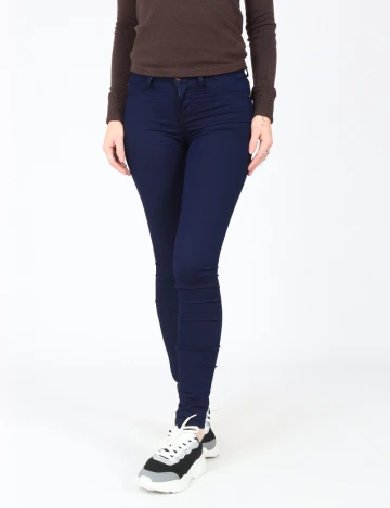 Blugi Bershka, bleumarin Albastru