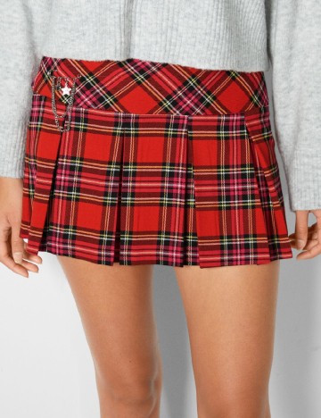 Fusta Bershka, mix culori