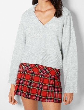 Fusta Bershka, mix culori