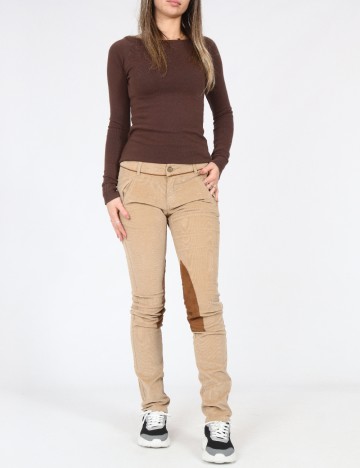 Pantaloni Zara, maro deschis