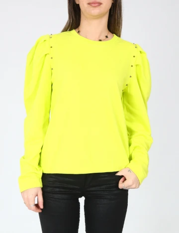 Bluza Zara, verde neon Verde