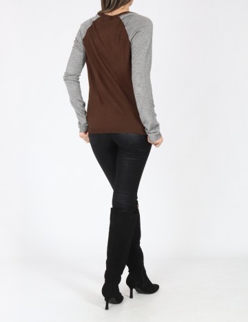 Cardigan Zara, maro/gri