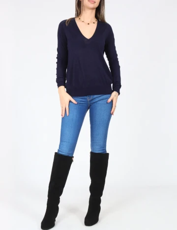 Bluza Zara, bleumarin Albastru