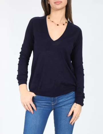 Bluza Zara, bleumarin Albastru