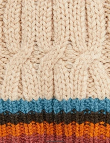 Pulover Zara, bej Crem