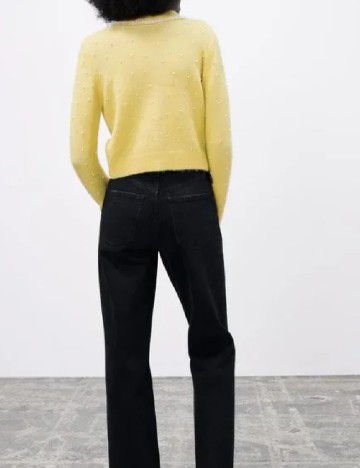 Cardigan Zara, galben