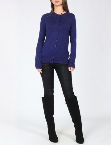 Cardigan Zara, albastru