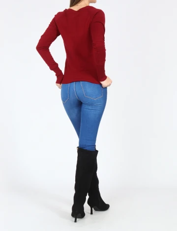 Cardigan Zara, rosu Rosu