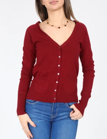 Cardigan Zara, rosu Rosu
