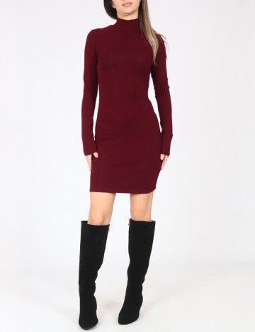 Rochie scurta Bershka, pruna