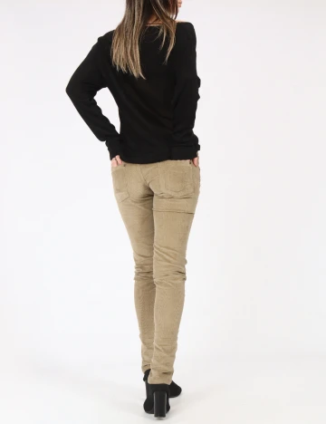 Pantaloni Bershka, kaki Verde