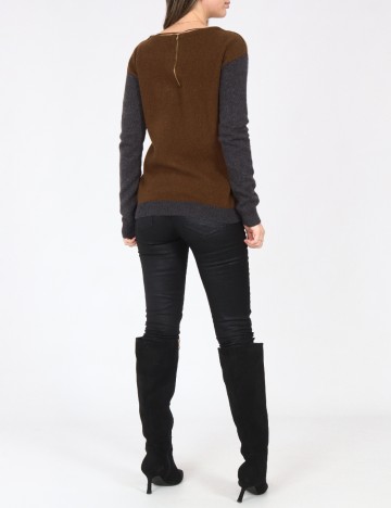 Bluza Zara, maro/gri