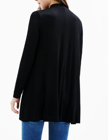 Bluza Oversize Bershka, negru Negru
