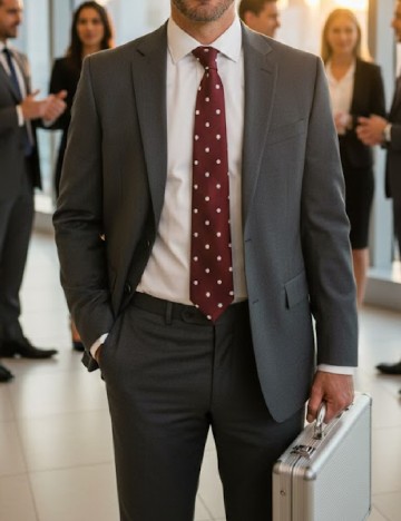 
						Cravata Zara, visiniu