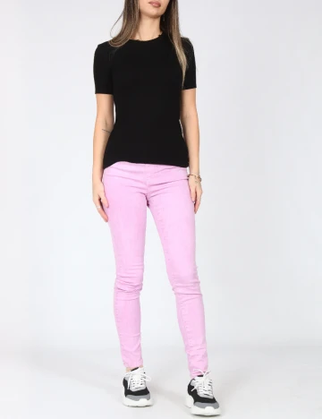 Pantaloni Zara, roz Roz