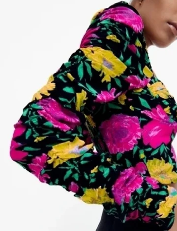 Top Zara, floral print Floral print