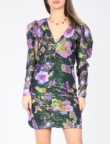 Rochie scurta Zara, mix culori