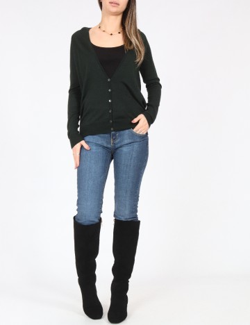 Cardigan Zara, verde