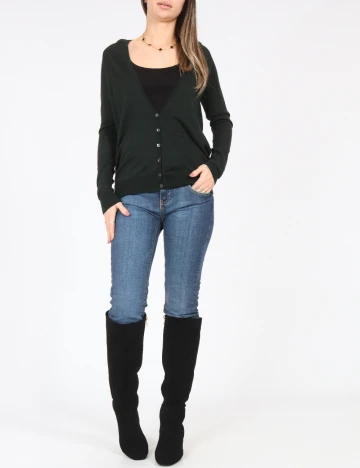 Cardigan Zara, verde Verde