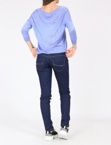 Blugi Bershka, bleumarin Albastru