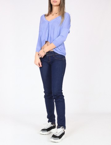 Blugi Bershka, bleumarin