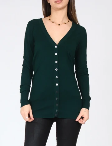 Cardigan Zara, verde Verde