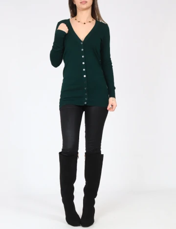 Cardigan Zara, verde Verde