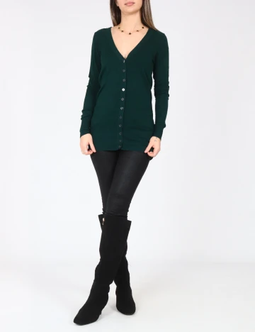 Cardigan Zara, verde Verde
