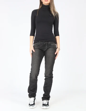 Blugi Zara, gri inchis Gri