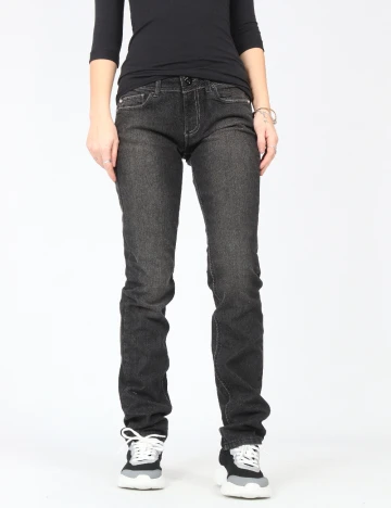 Blugi Zara, gri inchis Gri