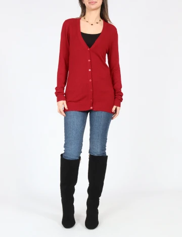 Cardigan Zara, rosu Rosu